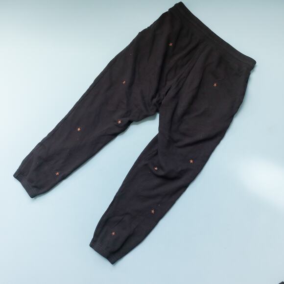 Rails Kingston Black Star Embroidered Matching Lounge Sweat Set Size Medium - Picture 9 of 14